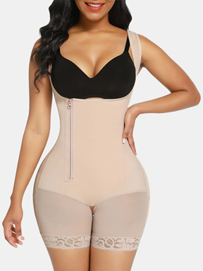 Post Surgery Body Shaper with Side Zipper