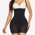 Wholesale Pretty Detachable Straps Side Zip Body Shaper Leisure Fashion