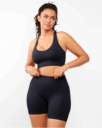 AirWear Sports Bra & Bike Shorts Set
